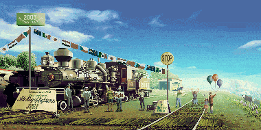 *-- 2.STEAM LOCOMOTIVE